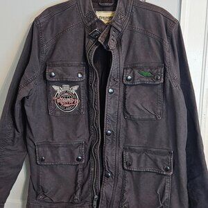 Unisex lucky brand motorcycle jacket